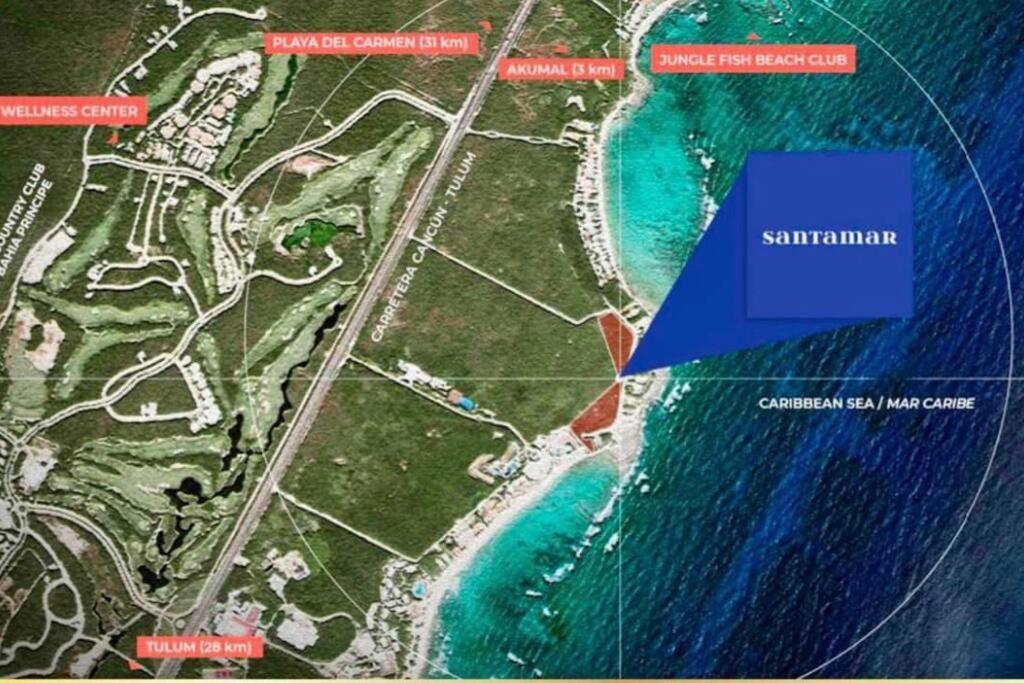 Santamar Penthouse G 306 Apartment Akumal Ngoại thất bức ảnh